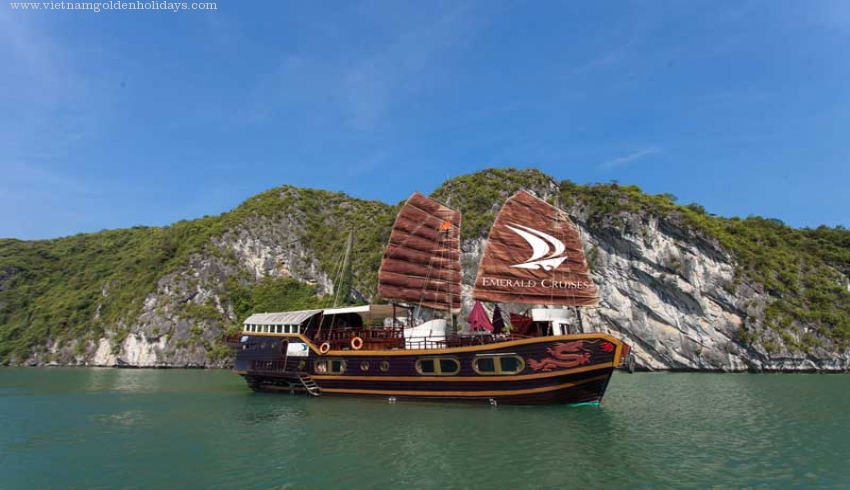 Cat Ba island & Lan Ha bay 2days tour Emerald Cruise